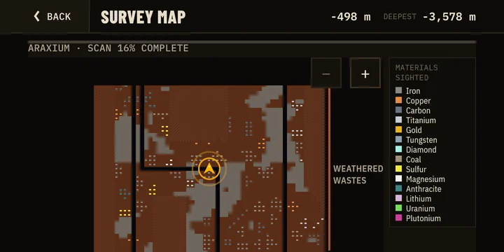 The survey map
